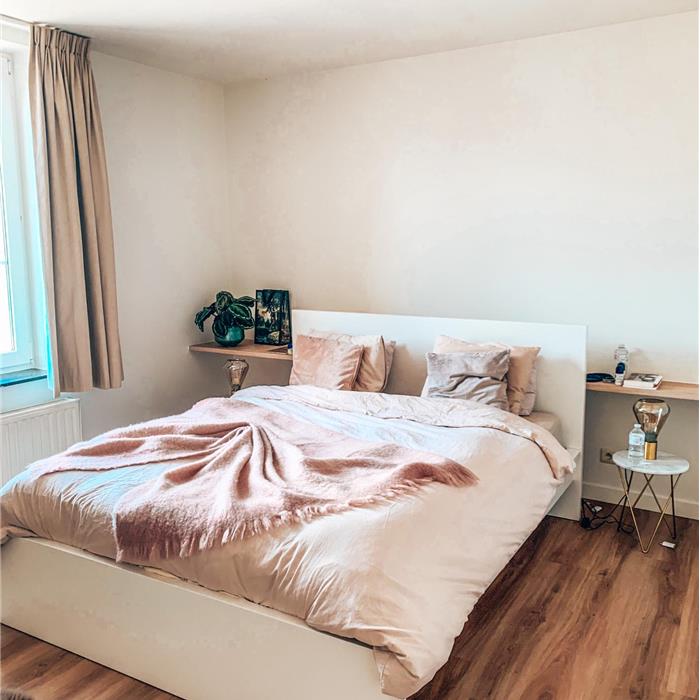 Slaapkamer appartement renovatie